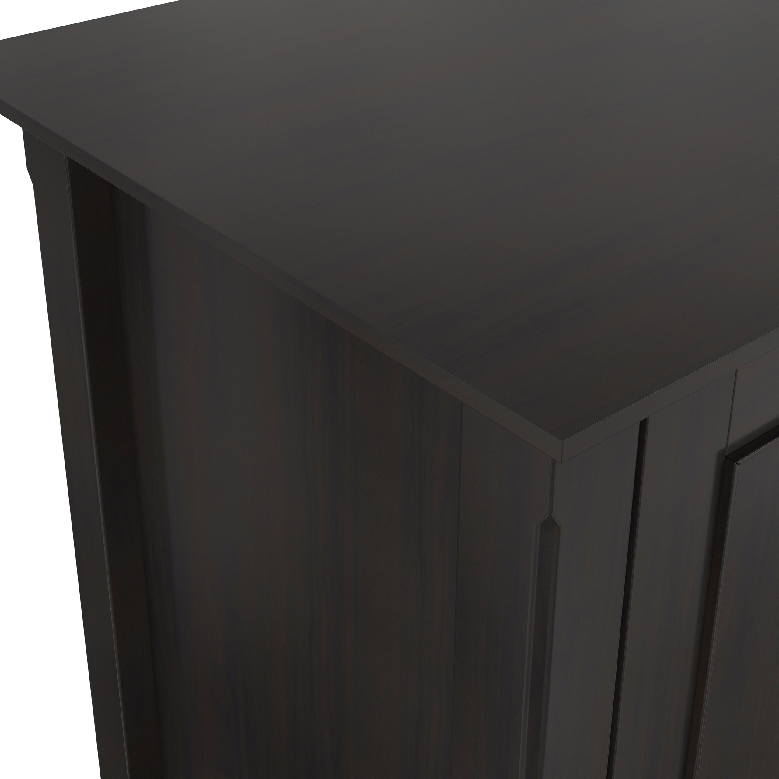 Hickory Brown | Amherst Medium Storage Cabinet with 2 Doors