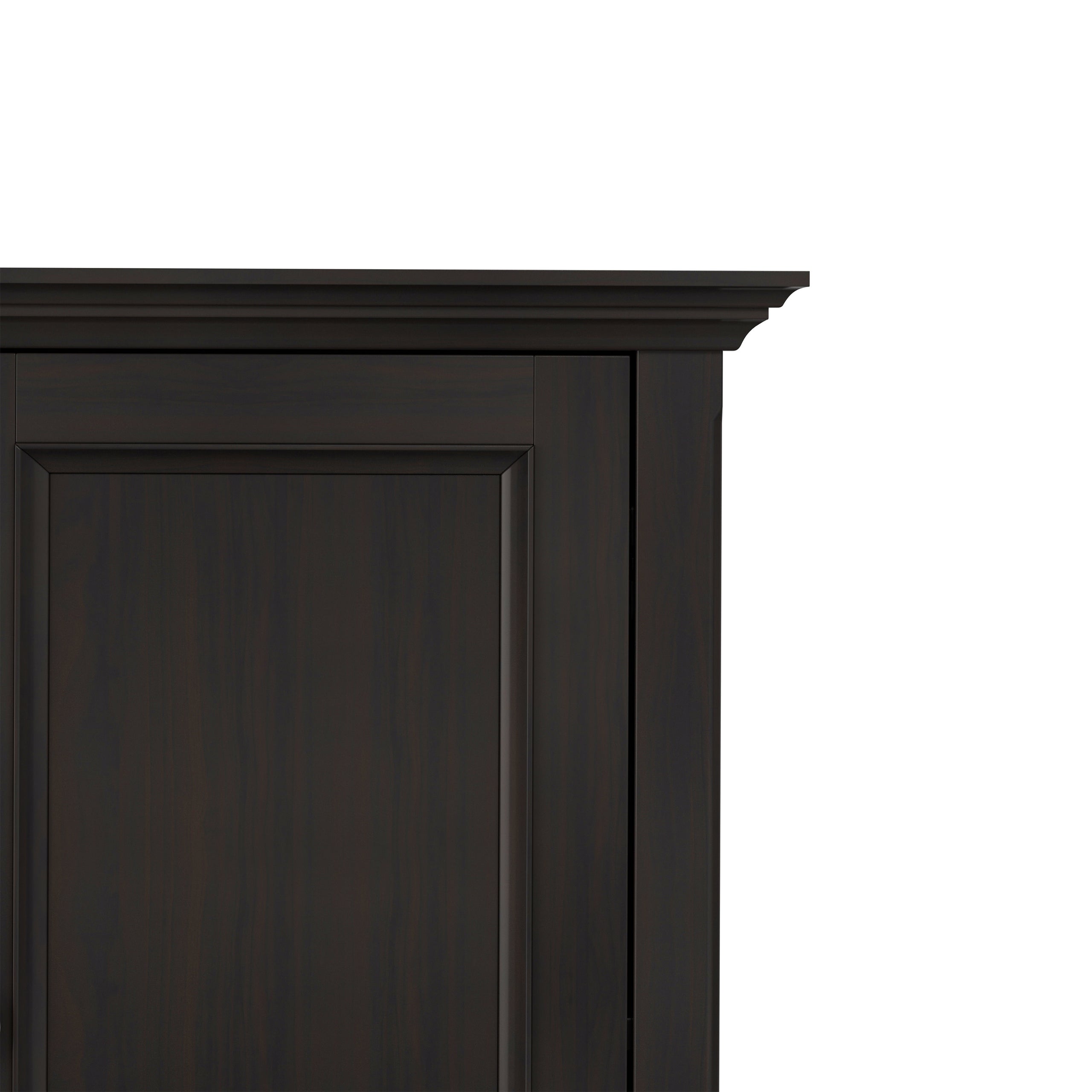 Hickory Brown | Amherst Medium Storage Cabinet with 2 Doors