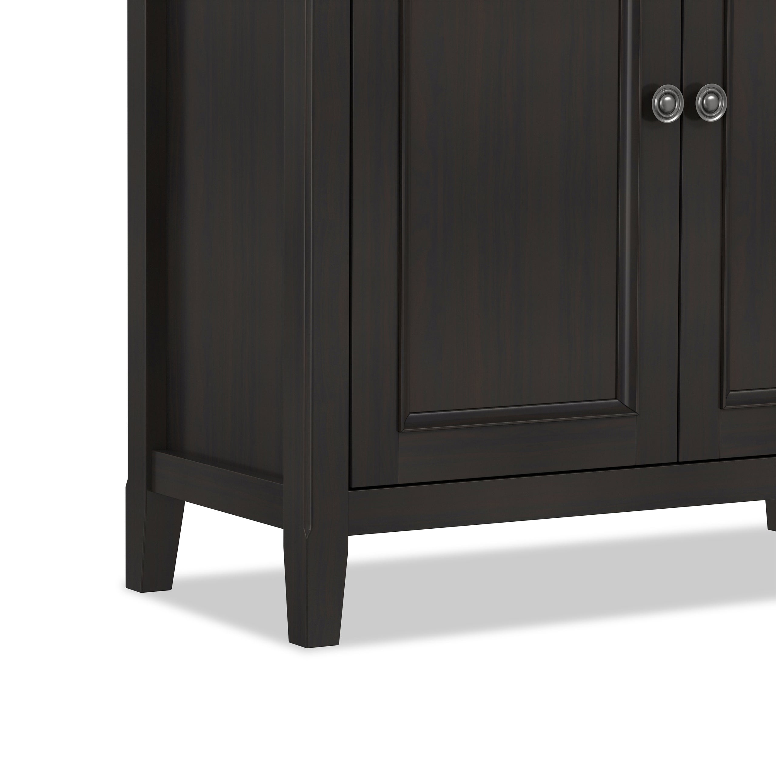 Hickory Brown | Amherst Medium Storage Cabinet with 2 Doors