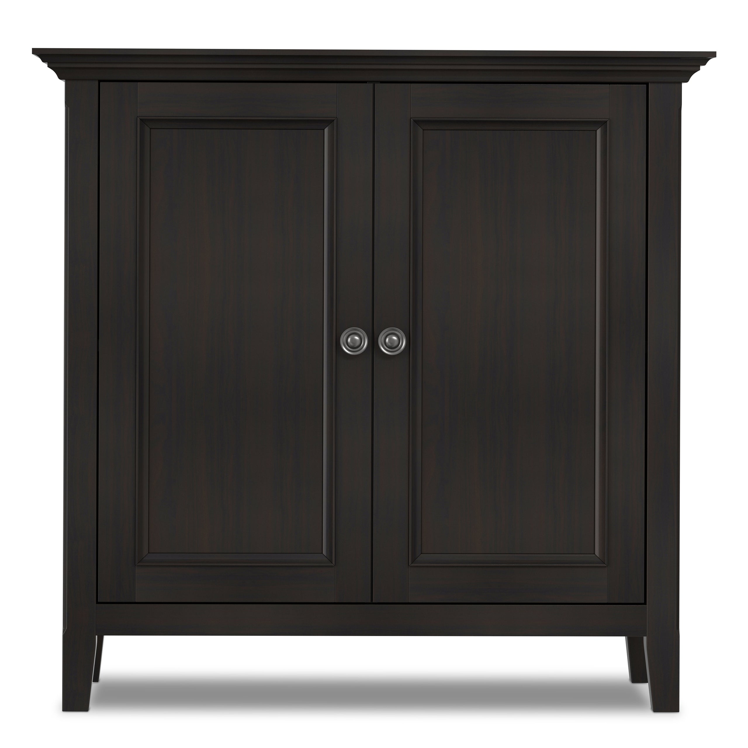 Hickory Brown | Amherst Medium Storage Cabinet with 2 Doors