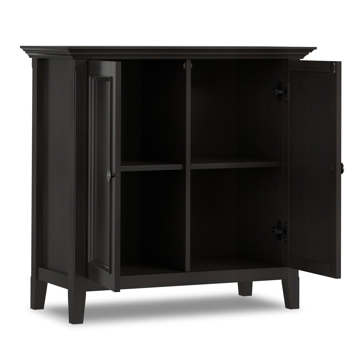 Hickory Brown | Amherst Medium Storage Cabinet with 2 Doors