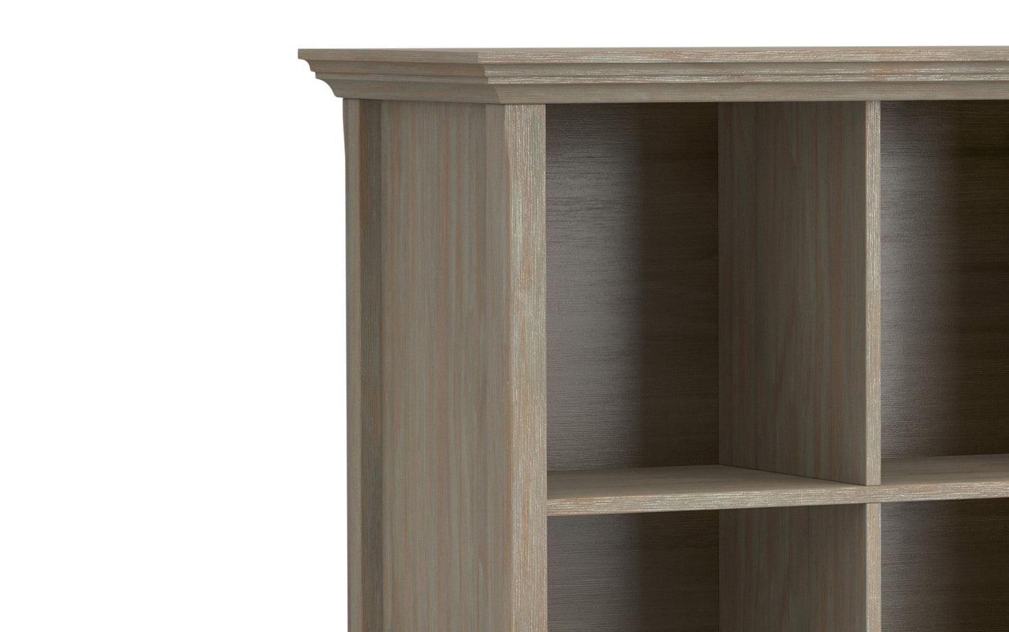 Distressed Grey | Amherst 8 Cube Storage/Sofa Table