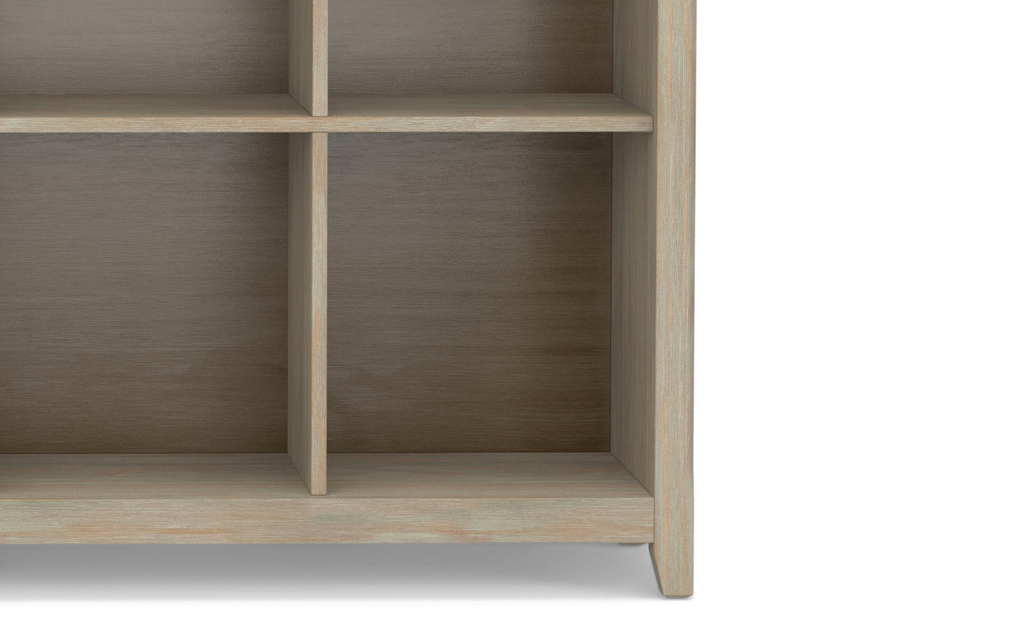 Distressed Grey | Amherst 8 Cube Storage/Sofa Table