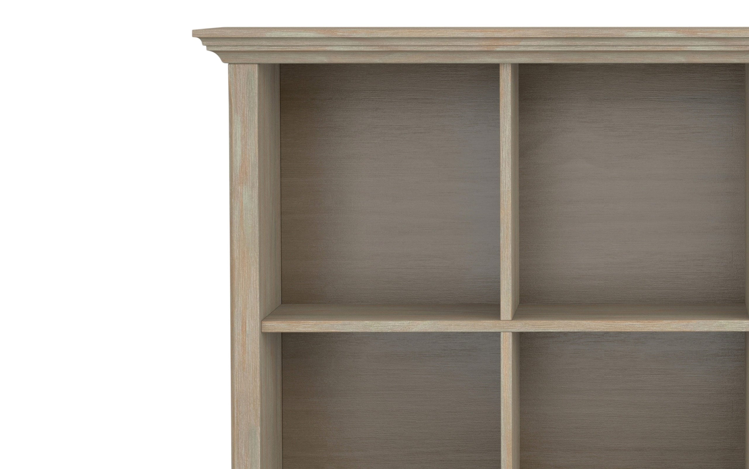 Distressed Grey | Amherst 8 Cube Storage/Sofa Table