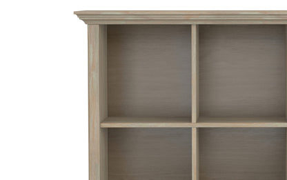 Distressed Grey | Amherst 8 Cube Storage/Sofa Table