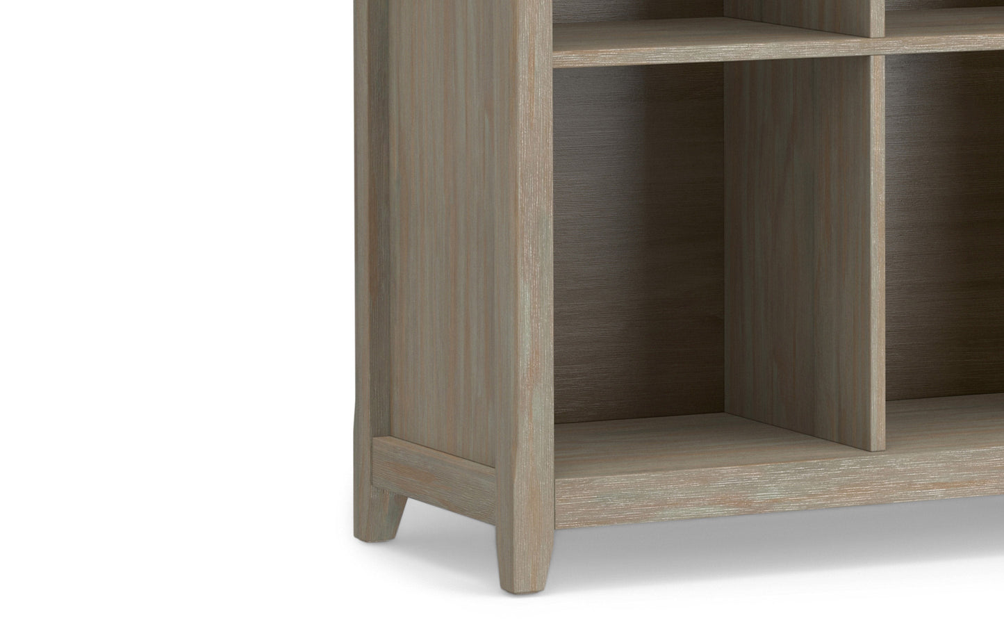 Distressed Grey | Amherst 8 Cube Storage/Sofa Table
