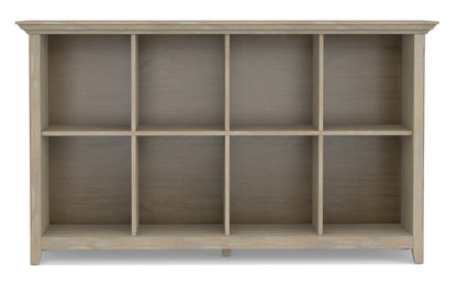 Distressed Grey | Amherst 8 Cube Storage/Sofa Table