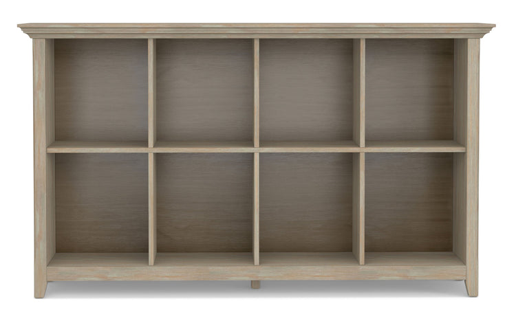 Distressed Grey | Amherst 8 Cube Storage/Sofa Table