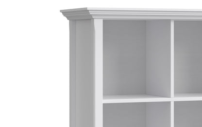 White | Amherst 8 Cube Storage Sofa Table