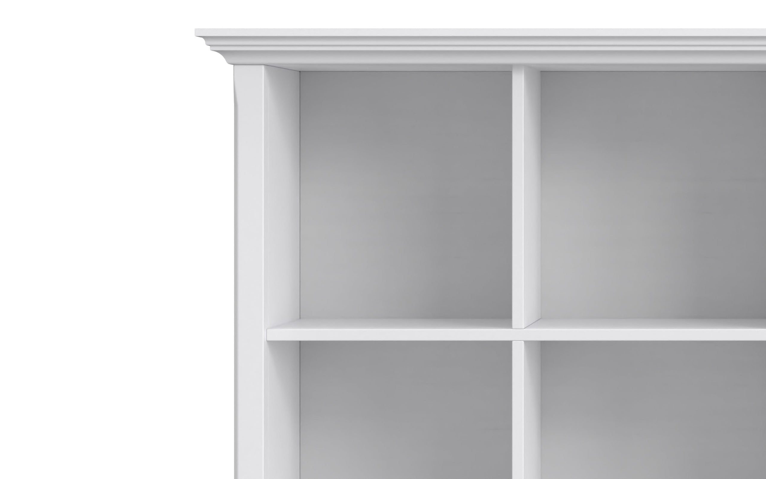 White | Amherst 8 Cube Storage Sofa Table