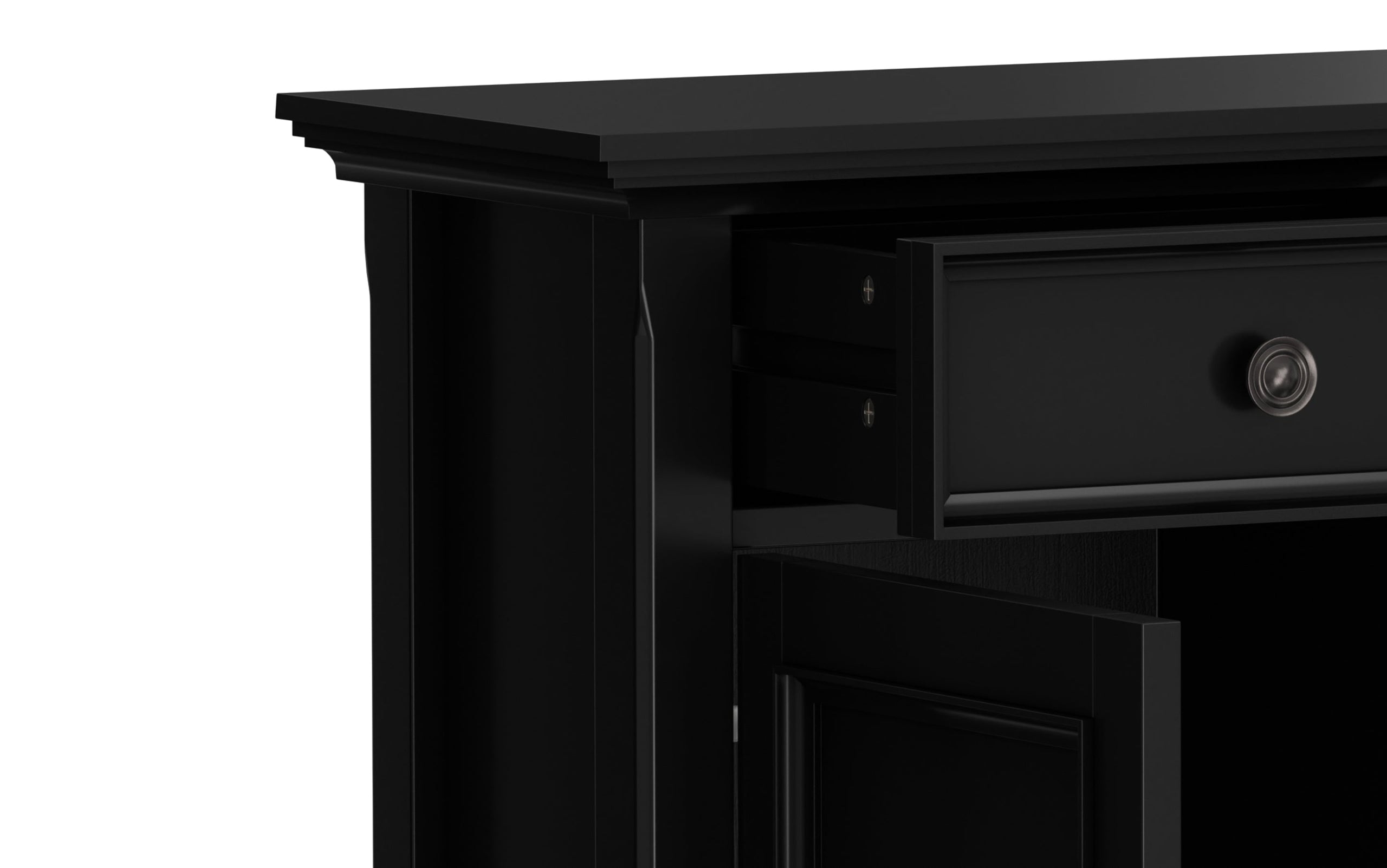 Black | Amherst Entryway Storage Cabinet