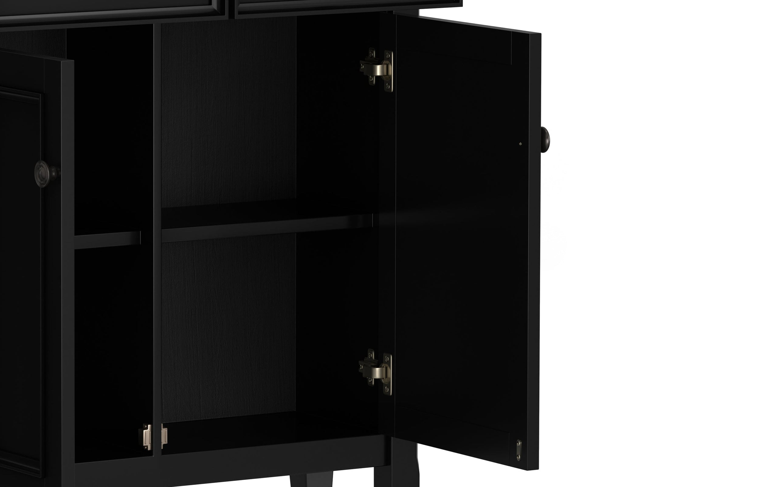 Black | Amherst Entryway Storage Cabinet