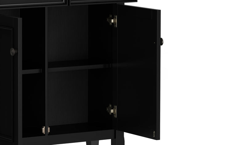 Black | Amherst Entryway Storage Cabinet