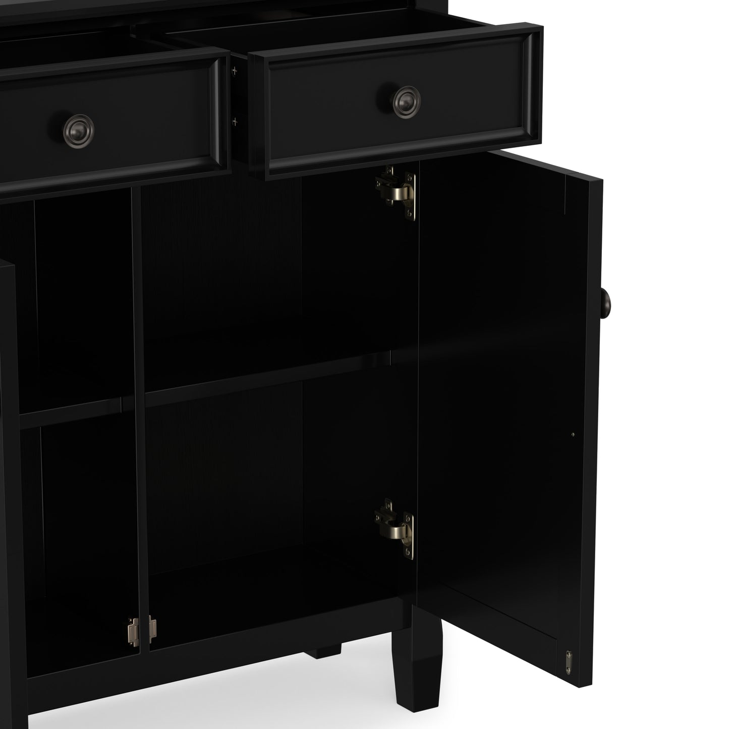 Black | Amherst Entryway Storage Cabinet