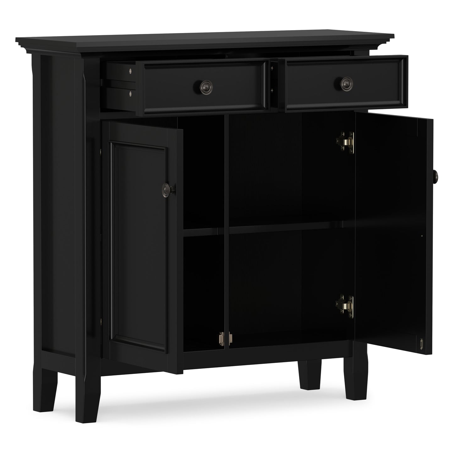 Black | Amherst Entryway Storage Cabinet