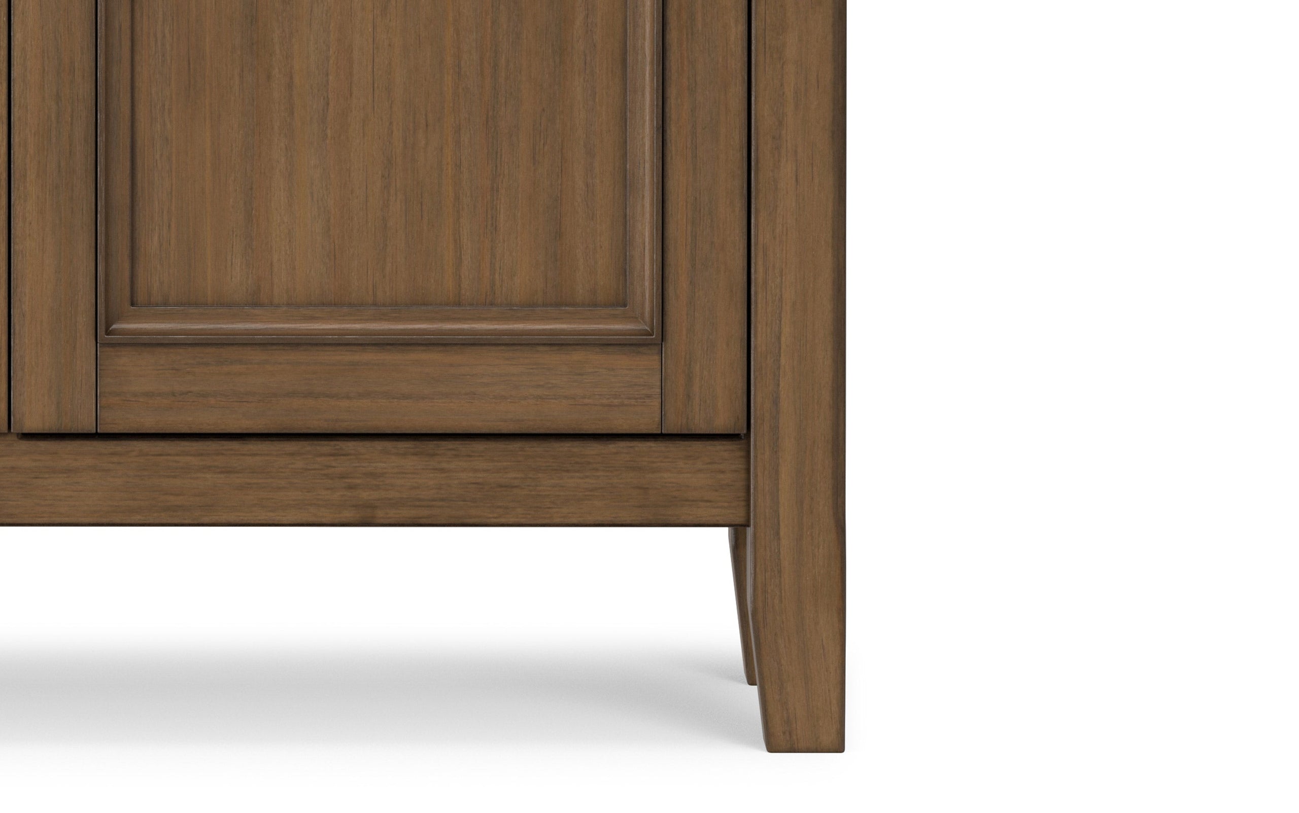 Rustic Natural Aged Brown | Amherst Entryway Storage Cabinet