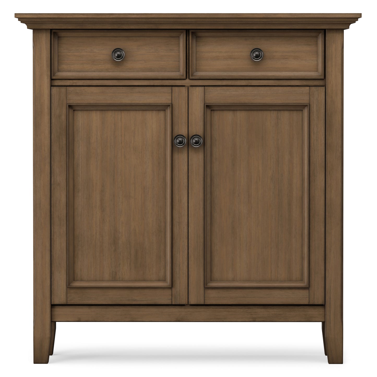 Rustic Natural Aged Brown | Amherst Entryway Storage Cabinet