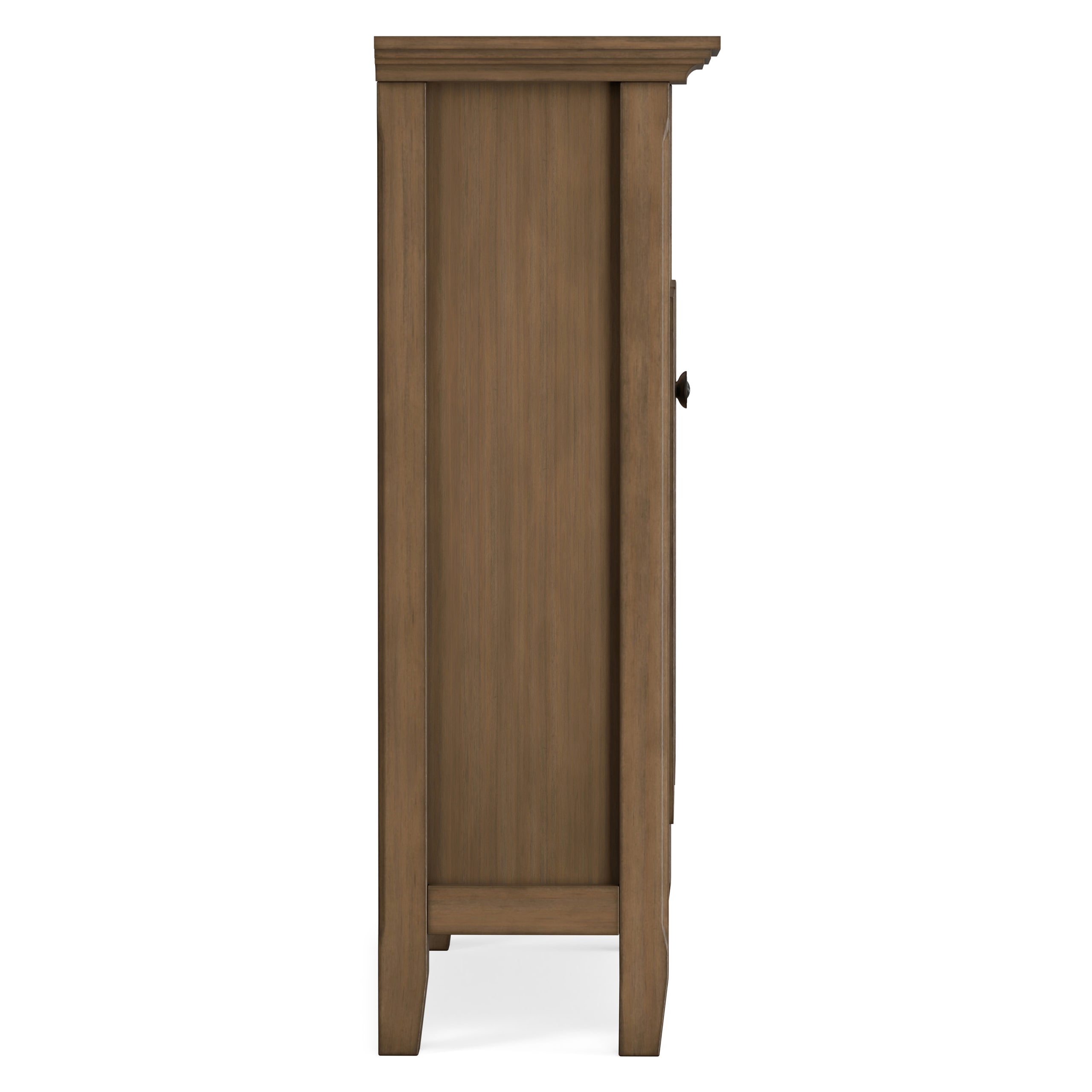Rustic Natural Aged Brown | Amherst Entryway Storage Cabinet