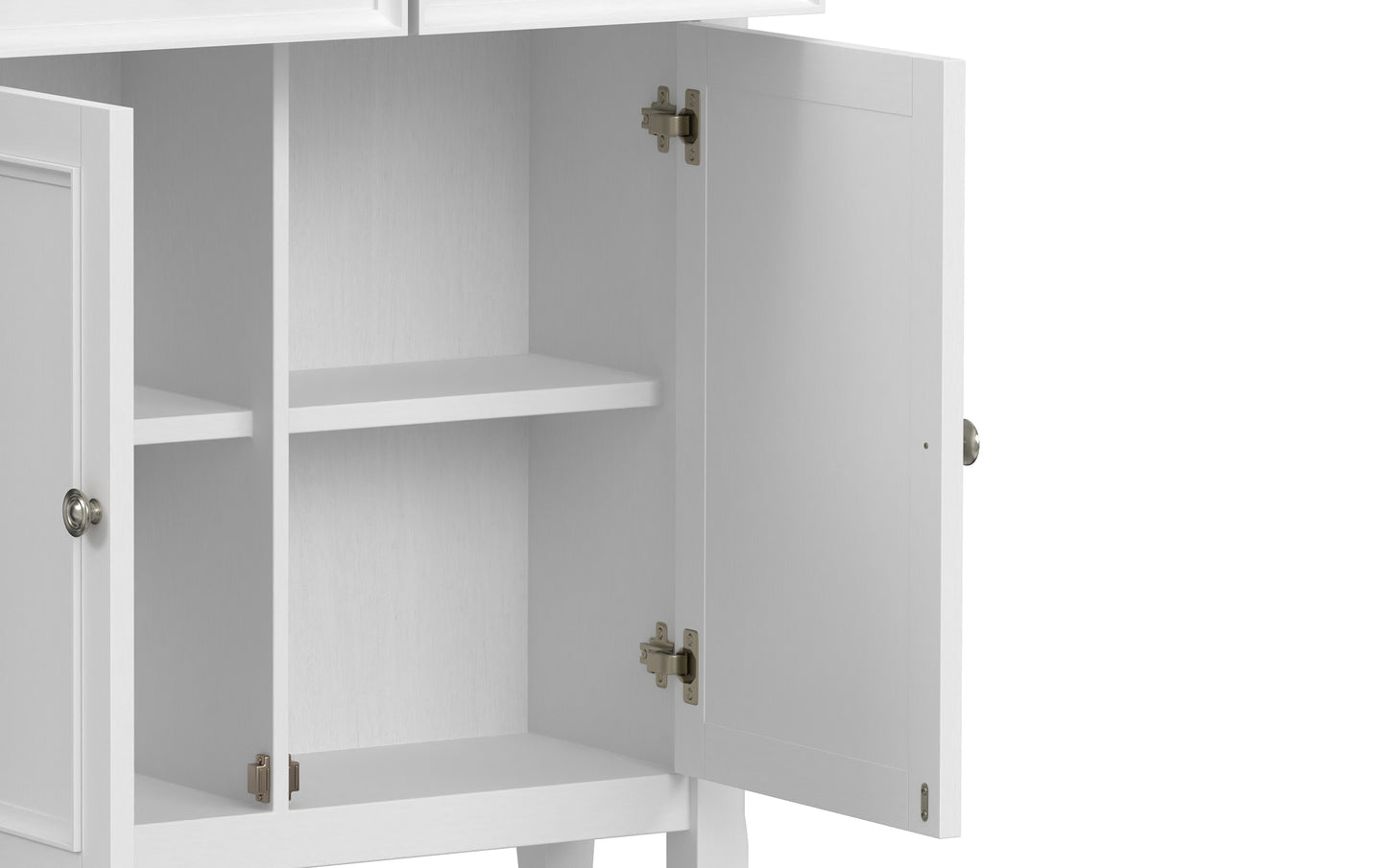 White | Amherst Entryway Storage Cabinet
