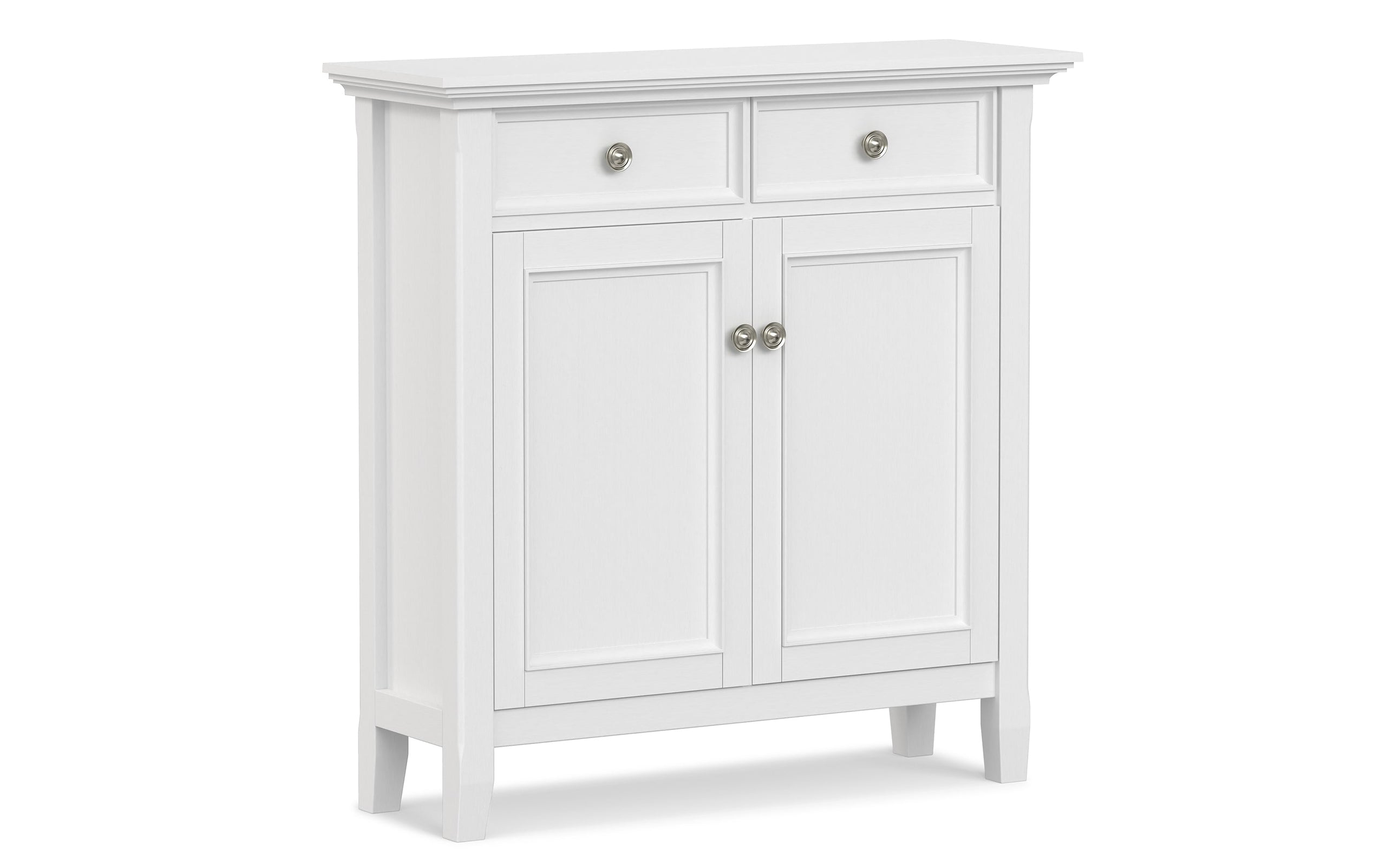 White | Amherst Entryway Storage Cabinet