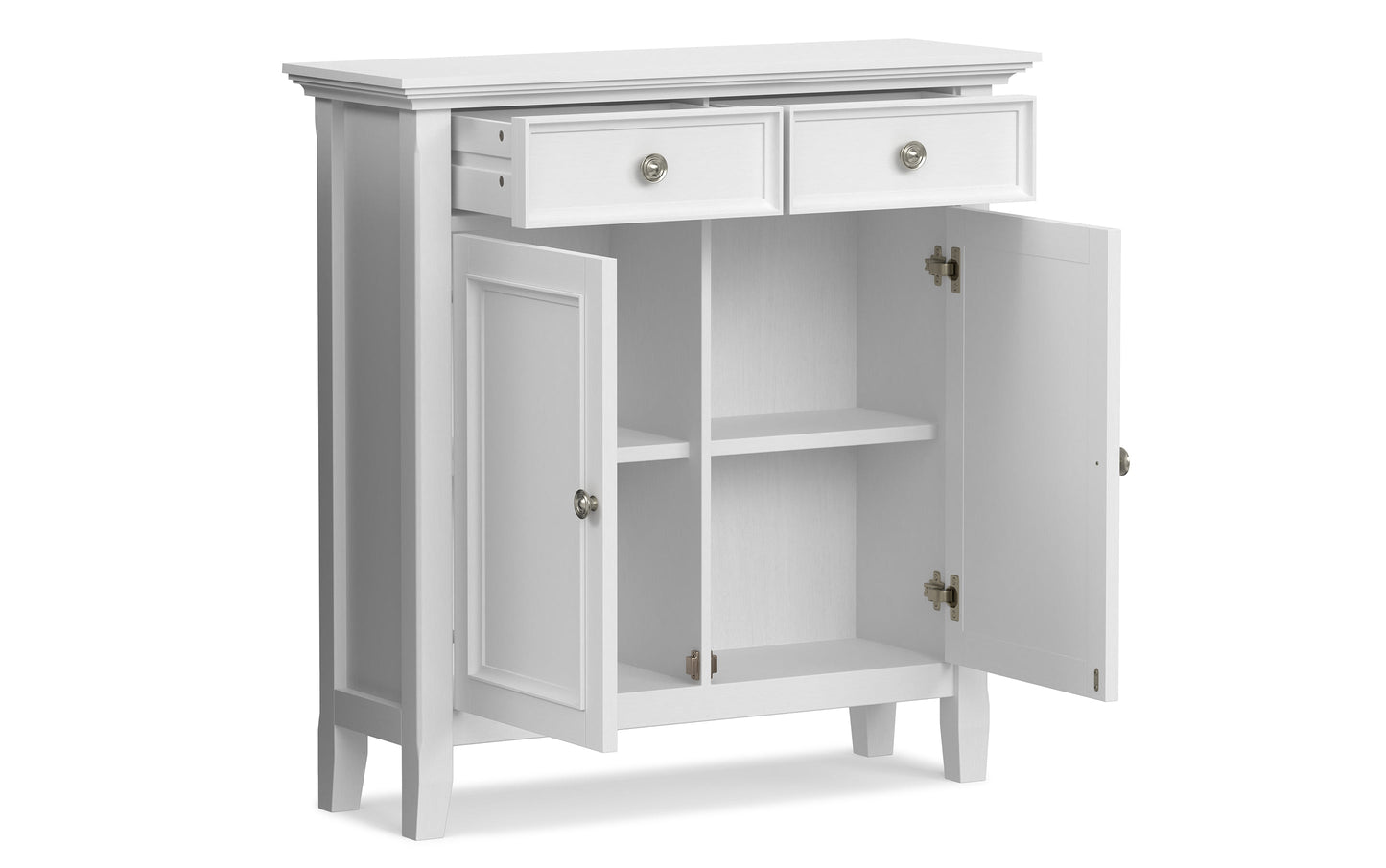 White | Amherst Entryway Storage Cabinet