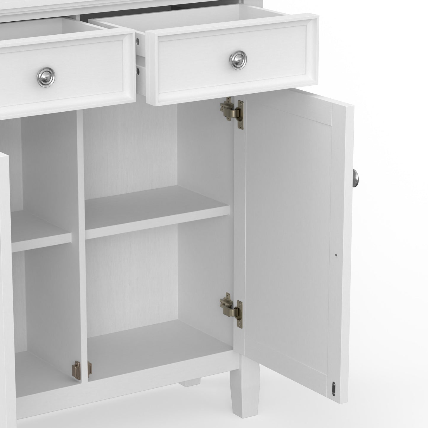 White | Amherst Entryway Storage Cabinet