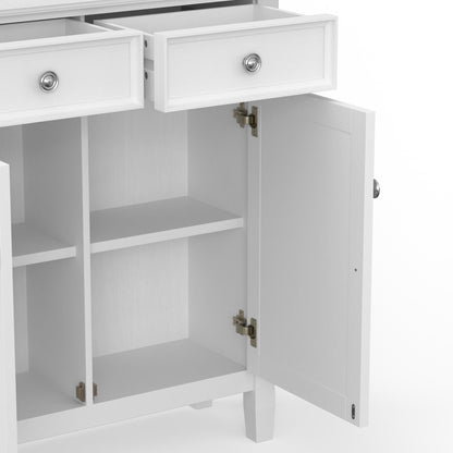 White | Amherst Entryway Storage Cabinet