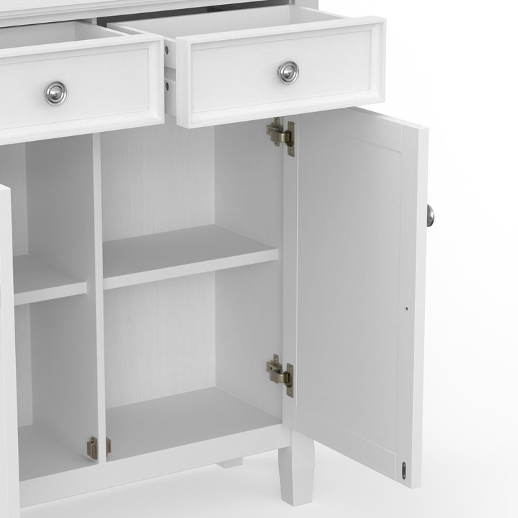 White | Amherst Entryway Storage Cabinet