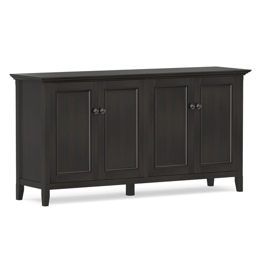 Hickory Brown| Amherst Wide 4 Door Storage Cabinet