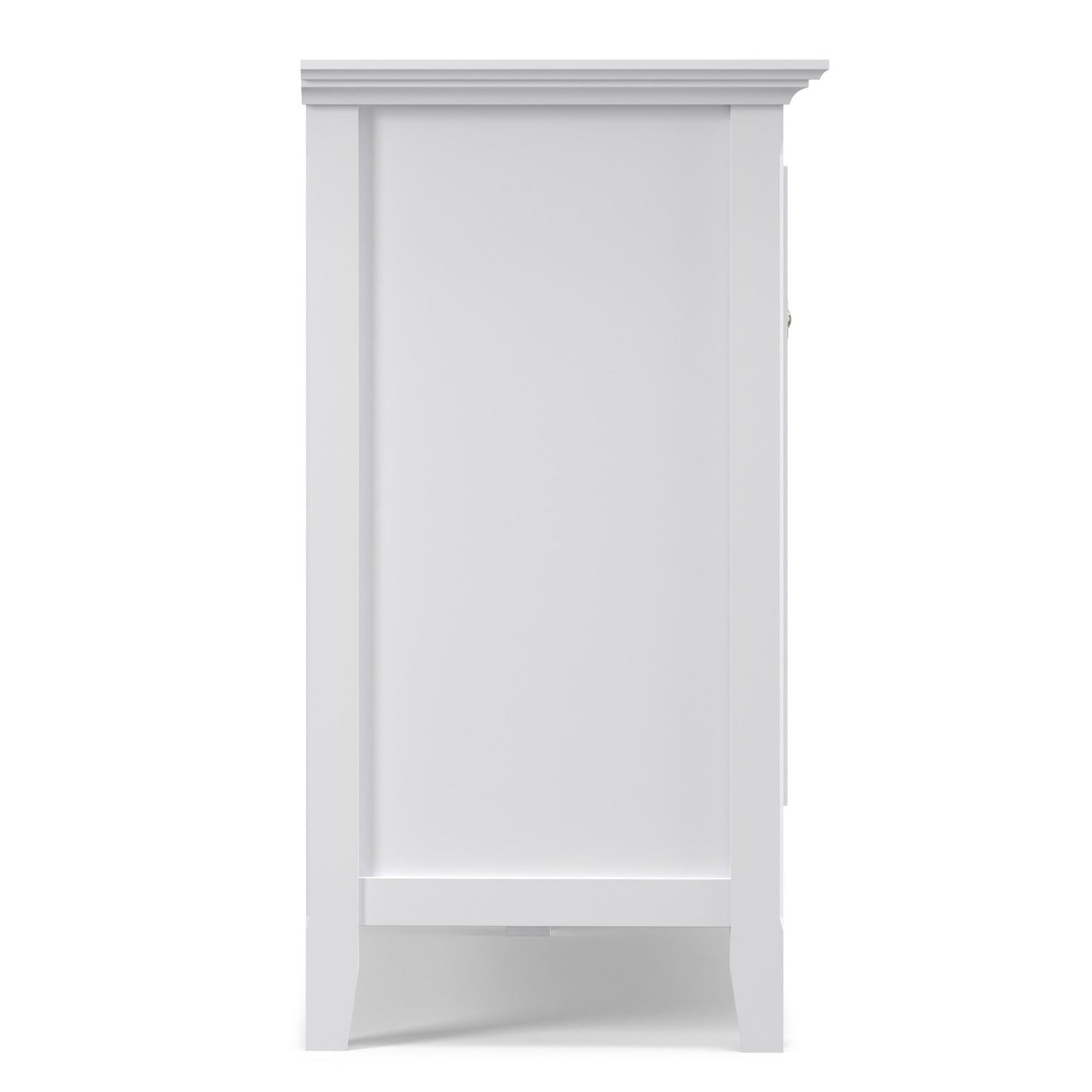 White | Amherst Wide 4 Door Storage Cabinet