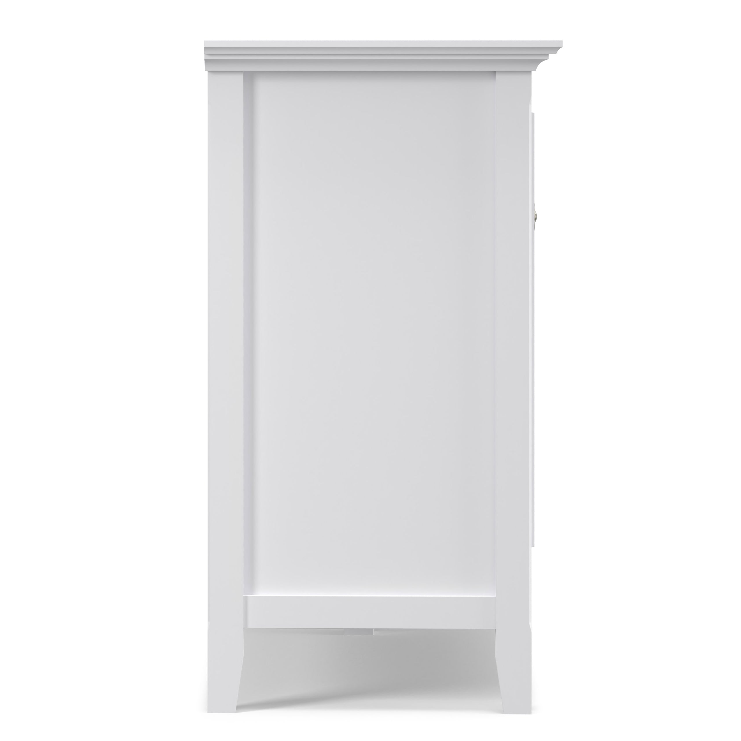 White | Amherst Wide 4 Door Storage Cabinet