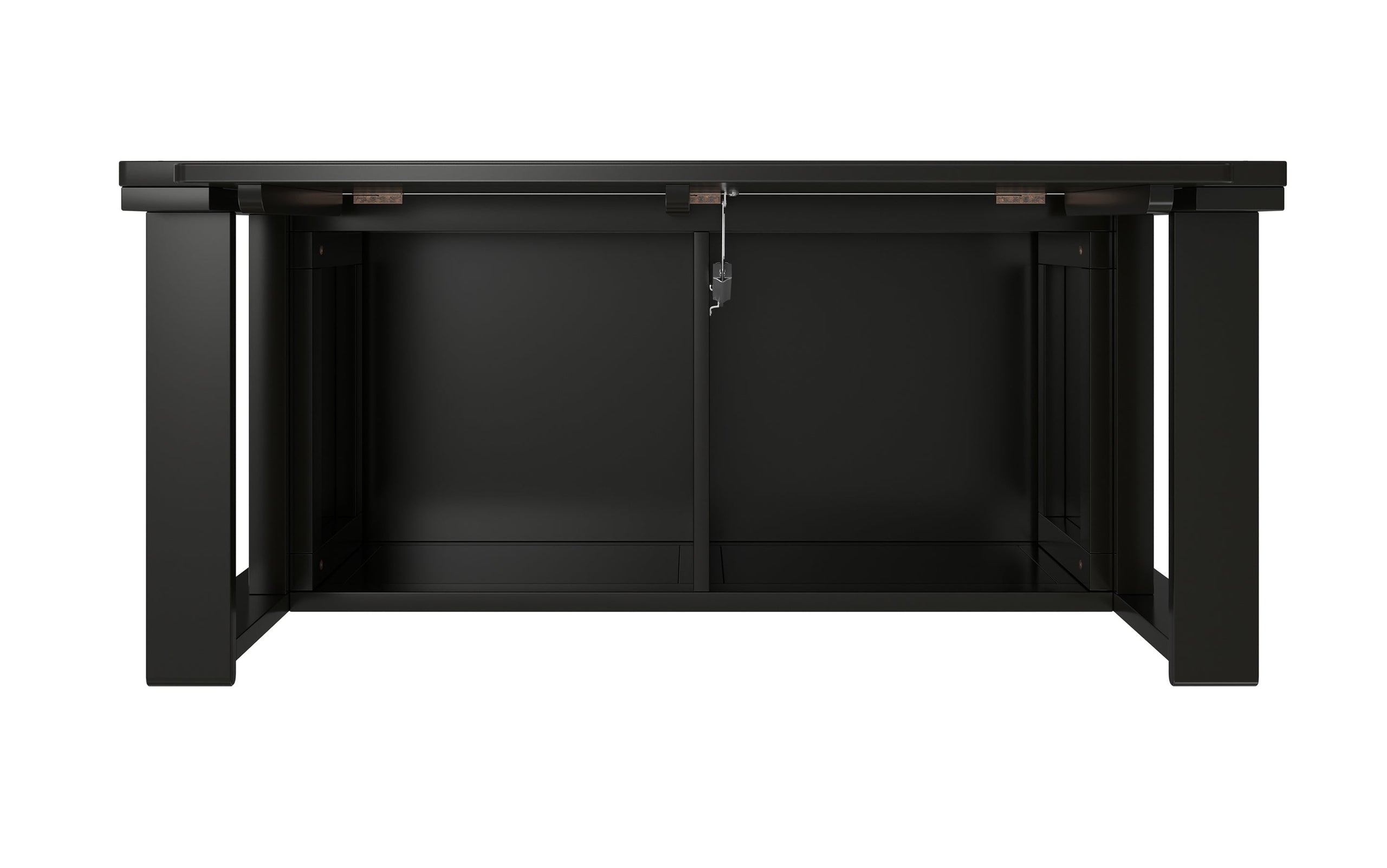 Black | Amherst Small Entryway Storage Bench