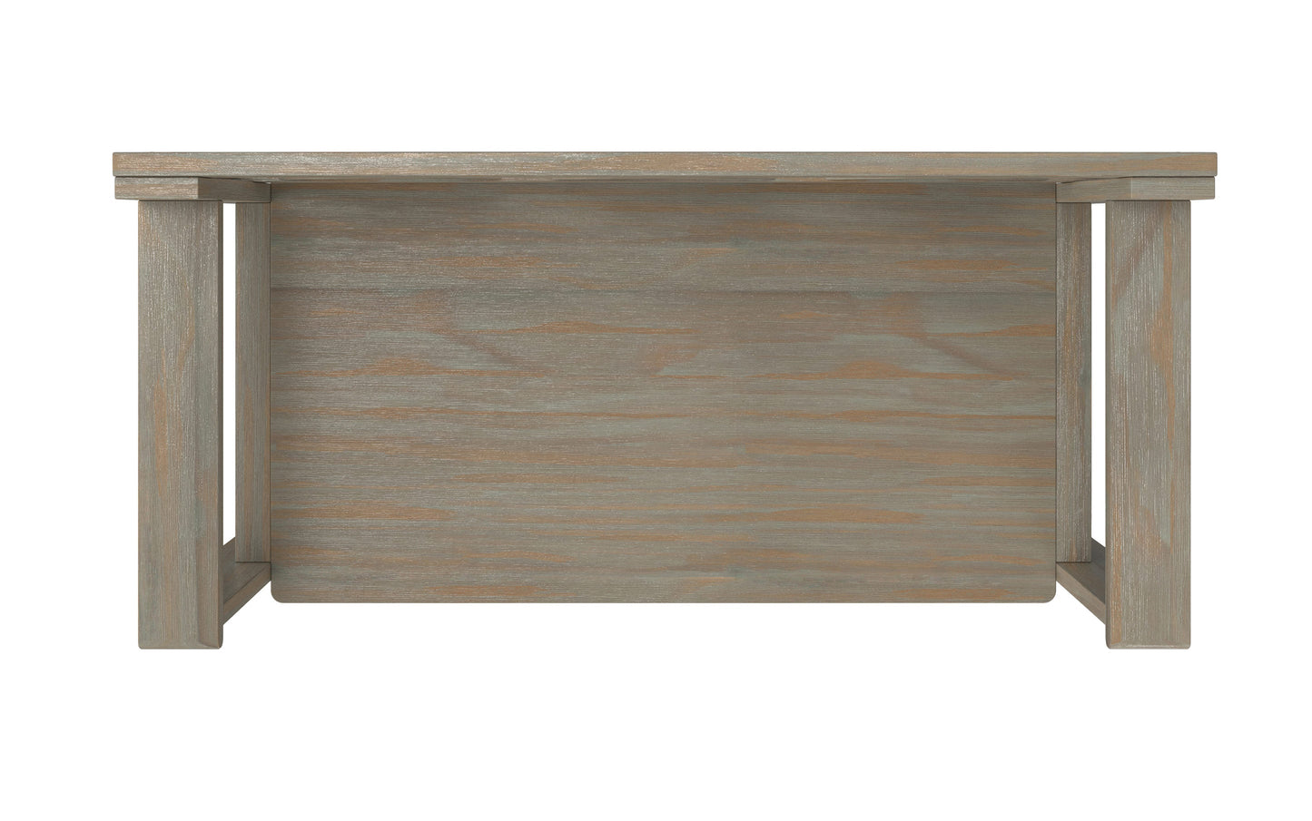 Distressed Grey | Amherst Small Entryway Storage Bench