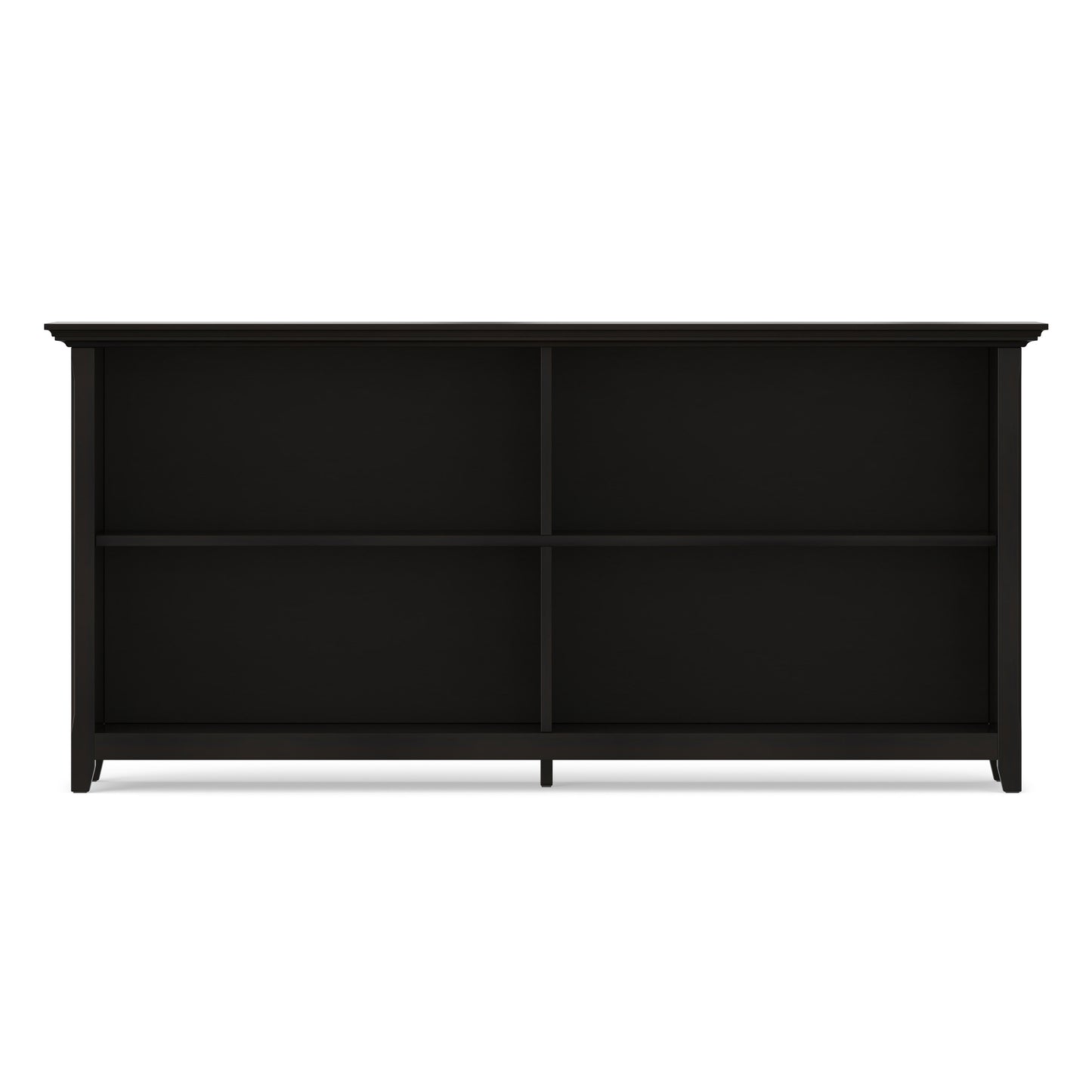 Hickory Brown | Amherst Low 4 Shelf Bookcase