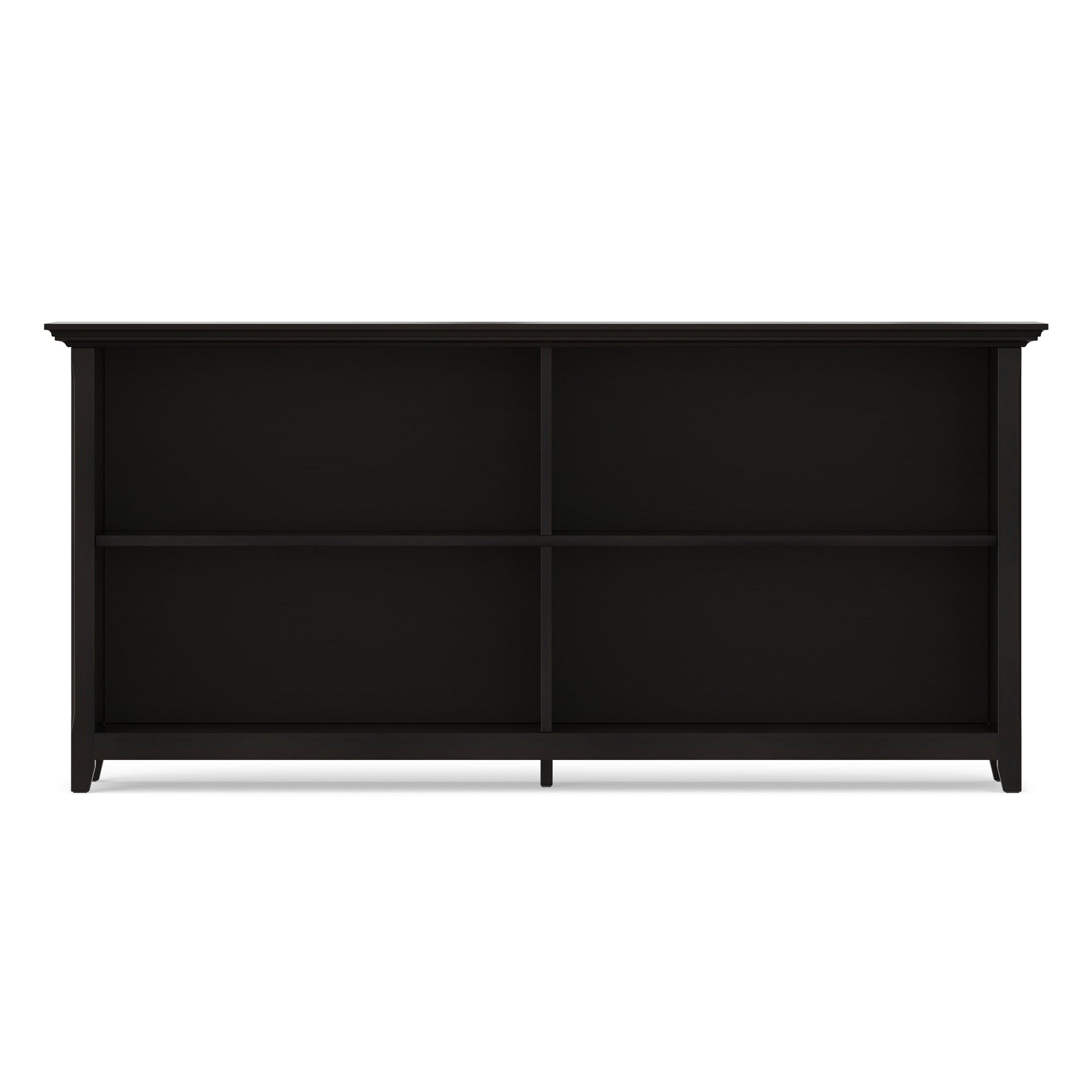 Hickory Brown | Amherst Low 4 Shelf Bookcase