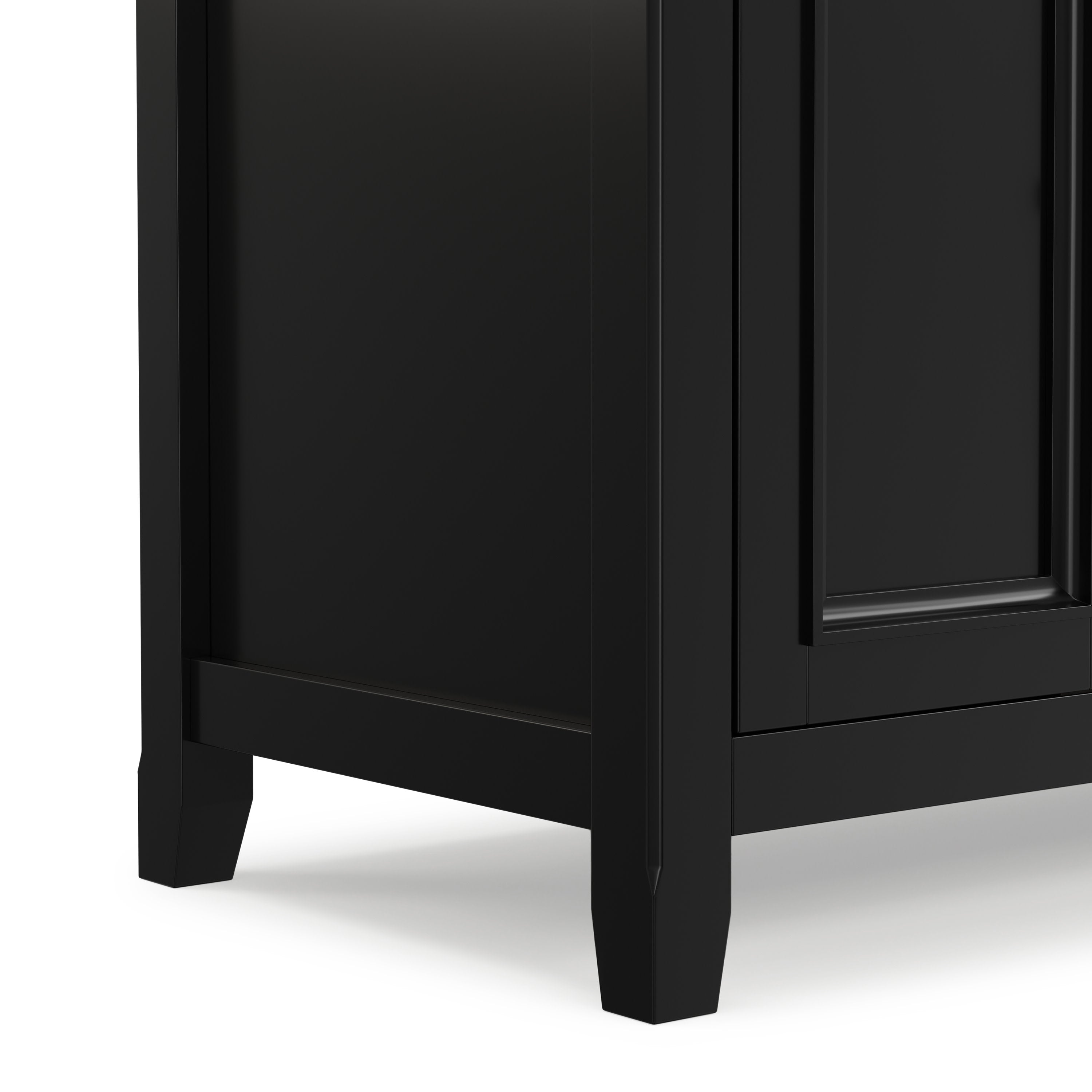 72 Inch Solid Wood TV Stand | Amherst Wide TV Media Stand – Simpli