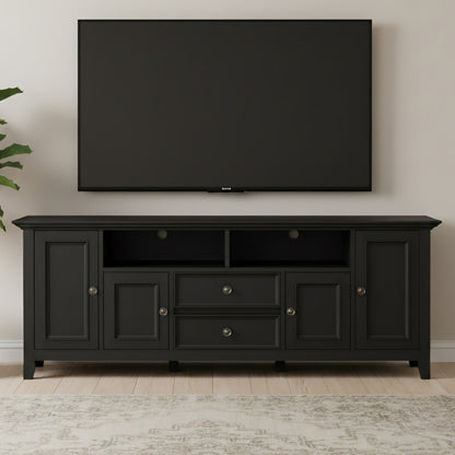 Black | Amherst 72 inch Wide TV Media Stand