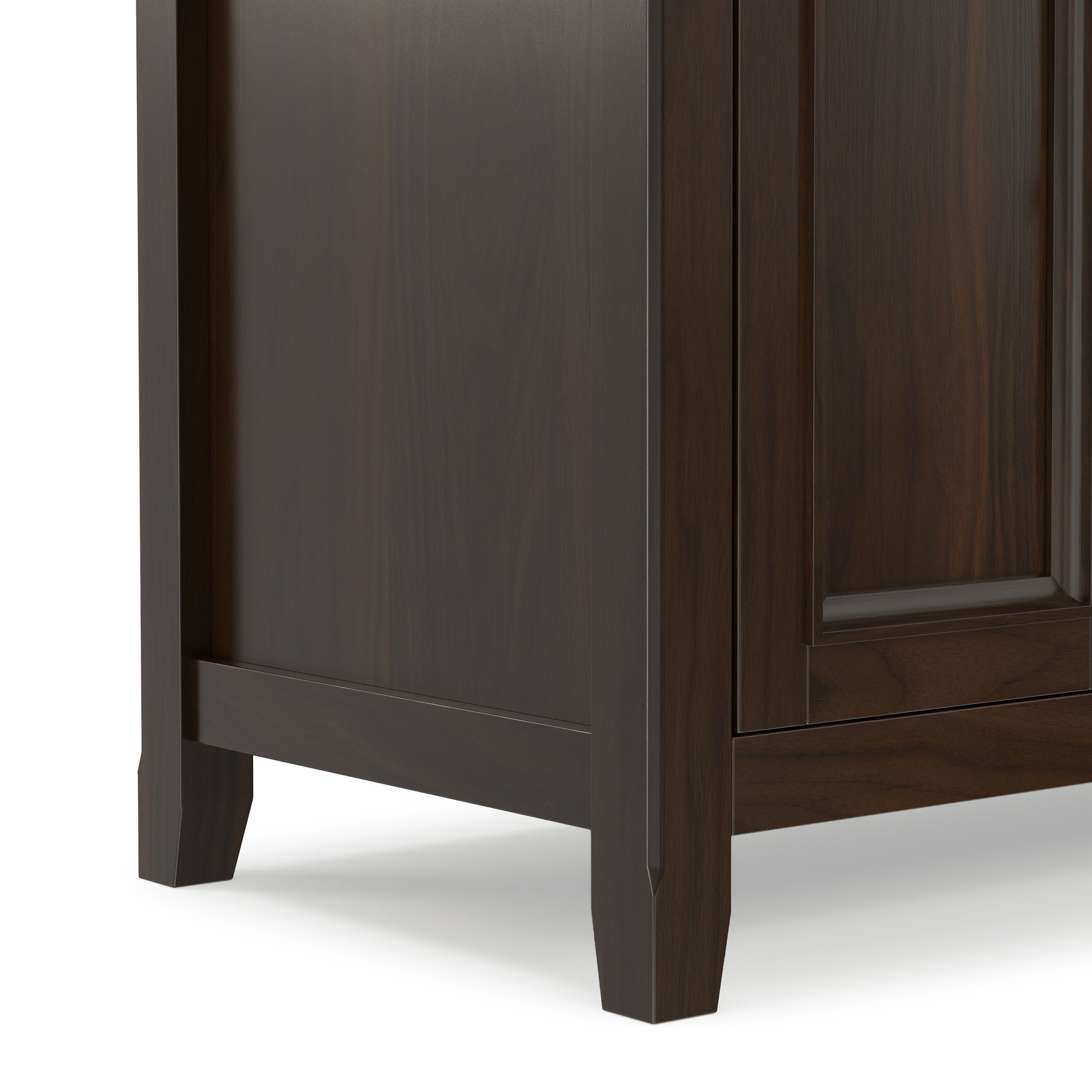 Brunette Brown | Amherst 72 inch Wide TV Media Stand