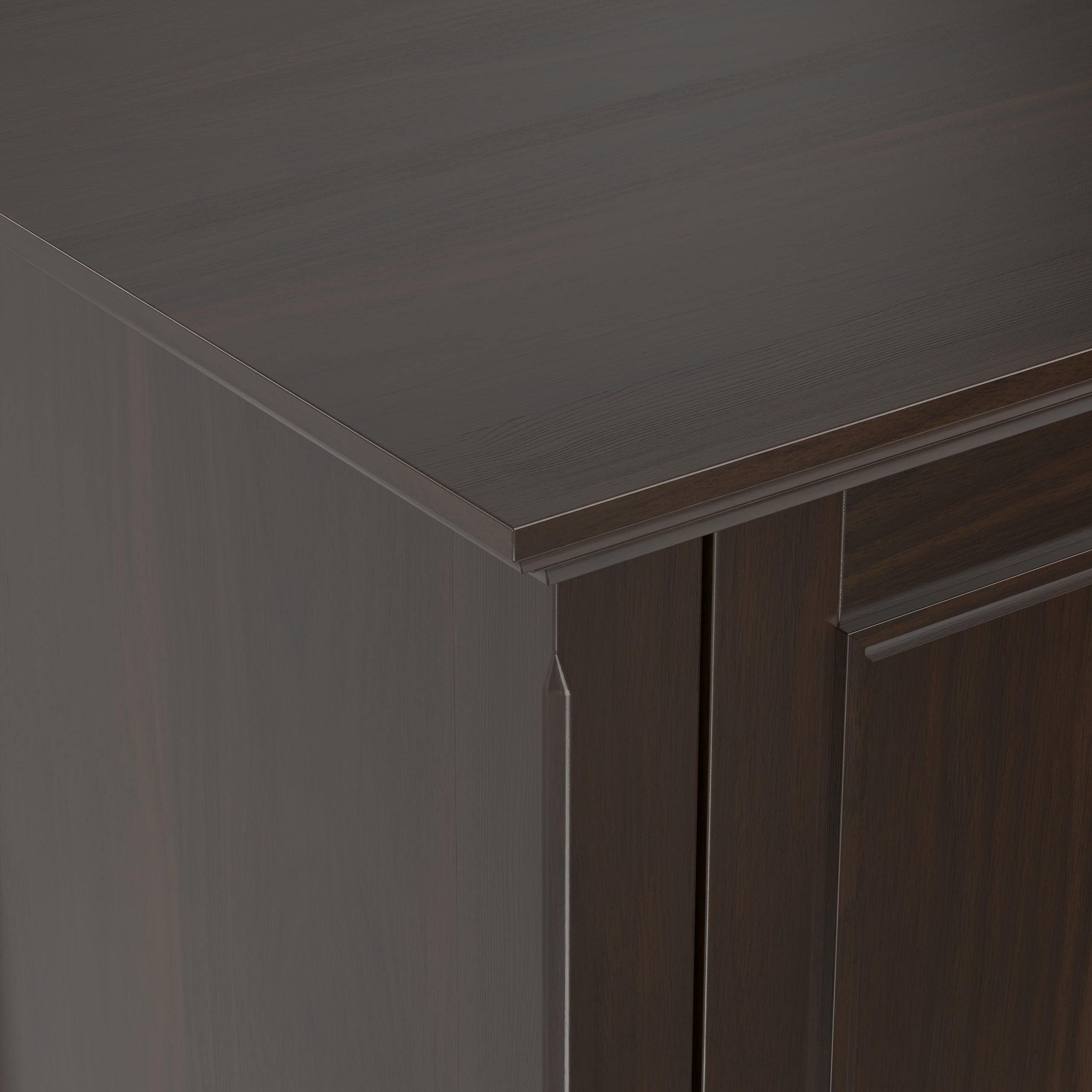 Brunette Brown | Amherst 72 inch Wide TV Media Stand