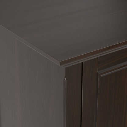 Brunette Brown | Amherst 72 inch Wide TV Media Stand