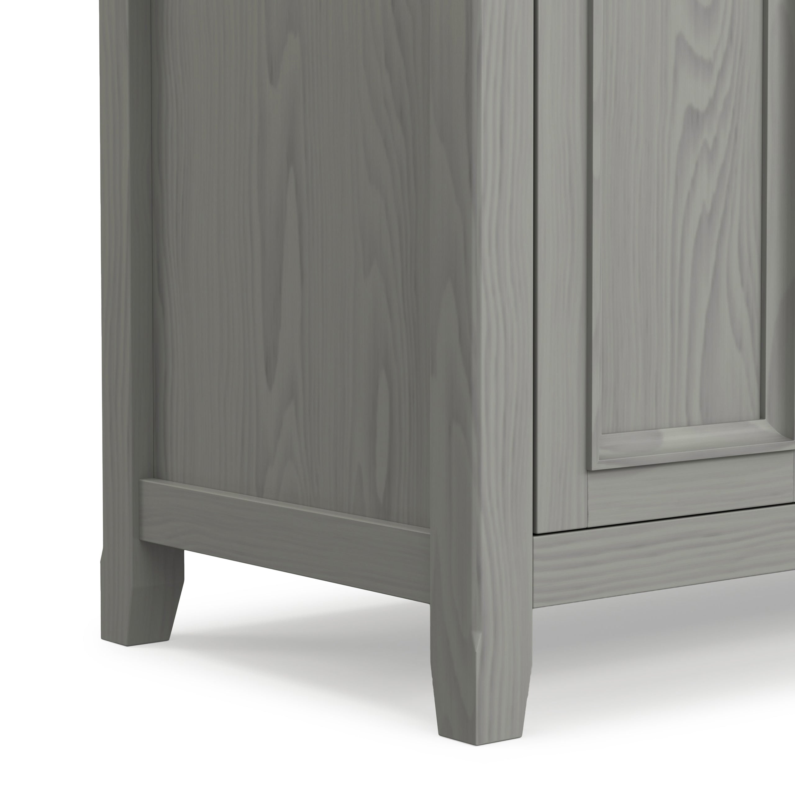 Fog Grey | Amherst 72 inch Wide TV Media Stand