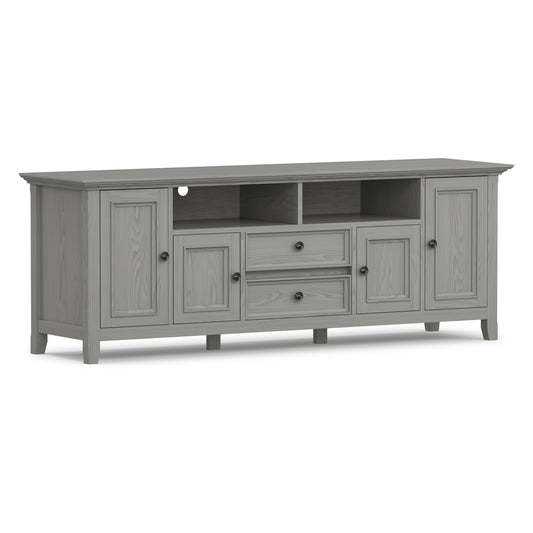 Fog Grey | Amherst 72 inch Wide TV Media Stand