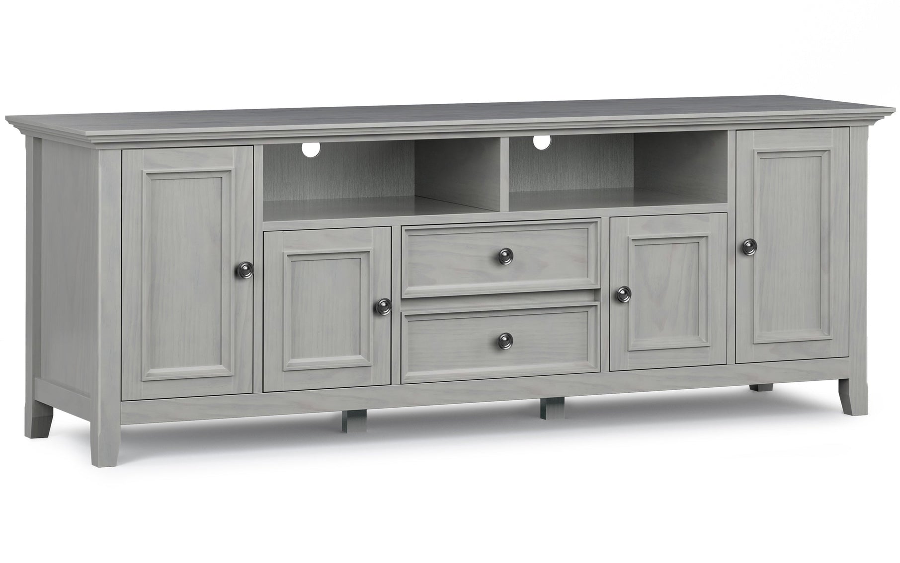 Fog Grey | Amherst 72 inch Wide TV Media Stand