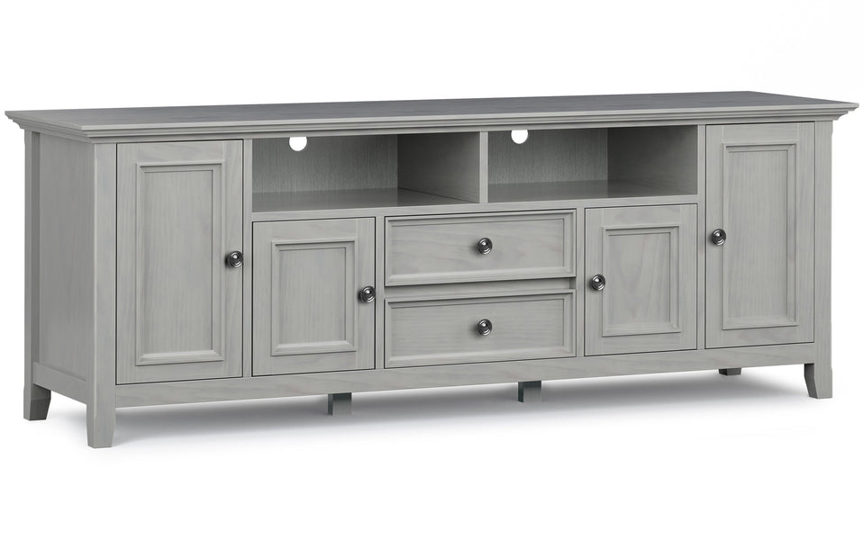 Fog Grey | Amherst 72 inch Wide TV Media Stand