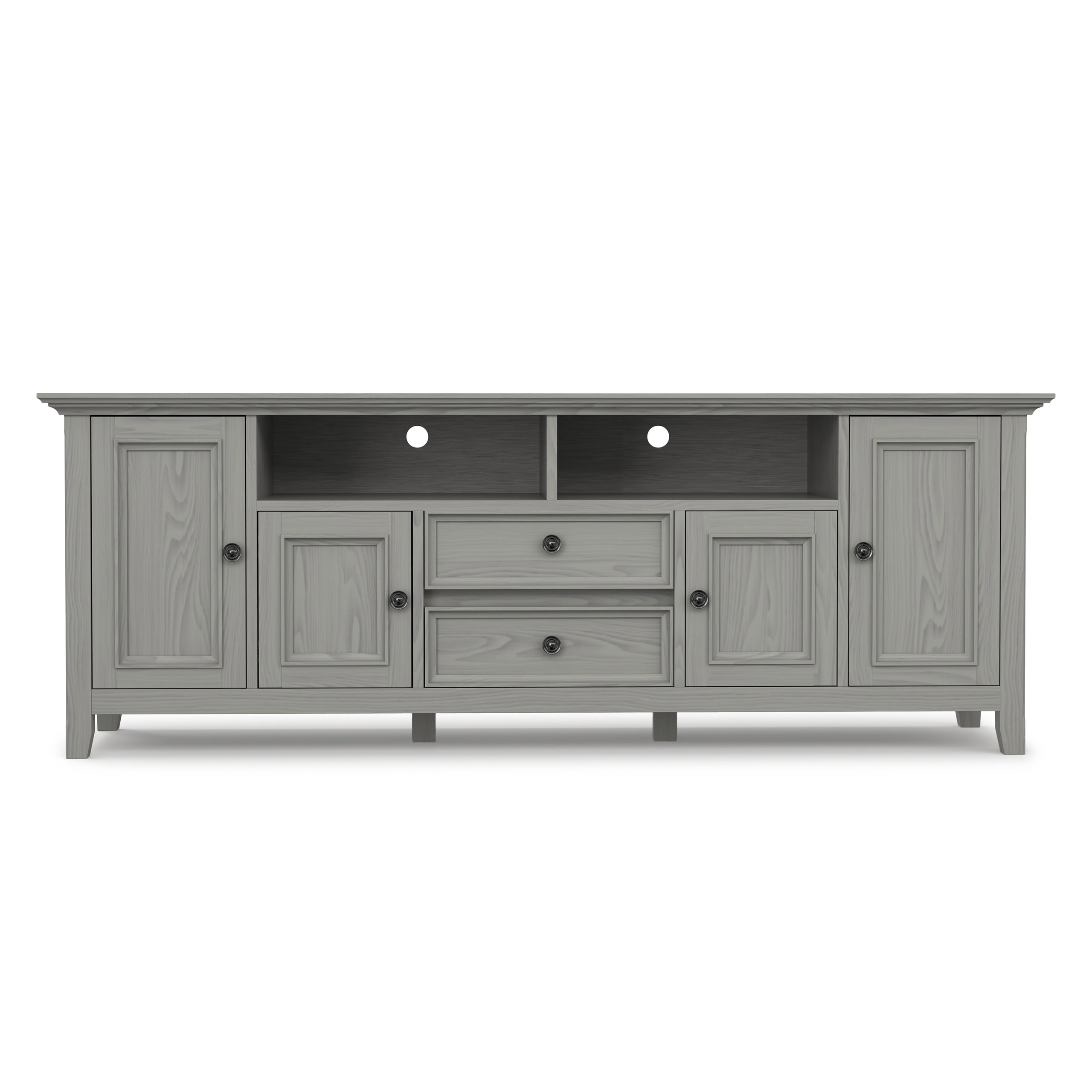 Fog Grey | Amherst 72 inch Wide TV Media Stand