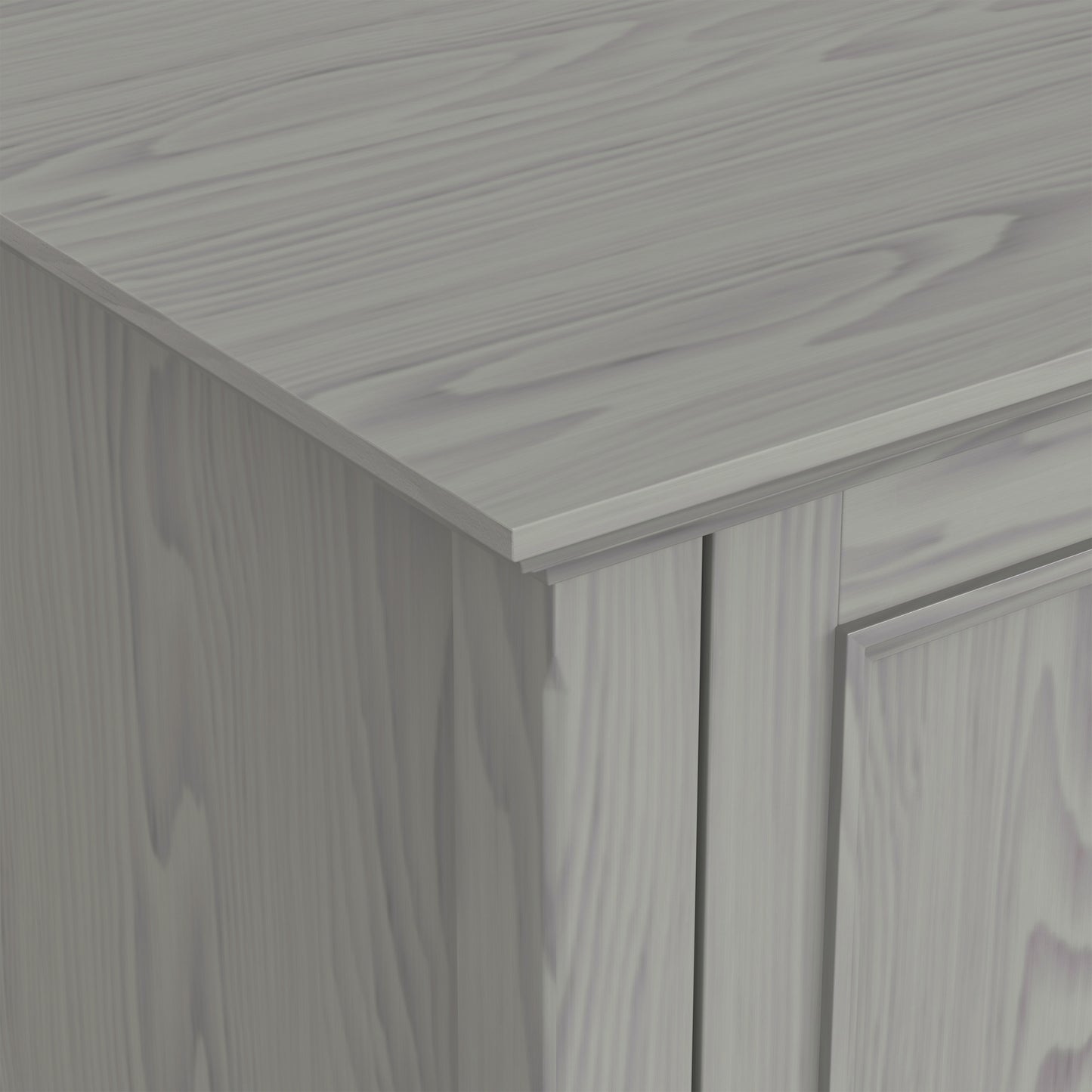 Fog Grey | Amherst 72 inch Wide TV Media Stand