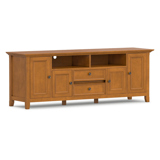Light Golden Brown | Amherst 72 inch Wide TV Media Stand
