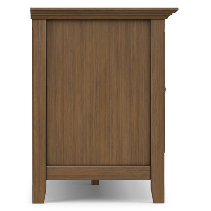 Rustic Natural Aged Brown | Amherst 72 inch Wide TV Media Stand