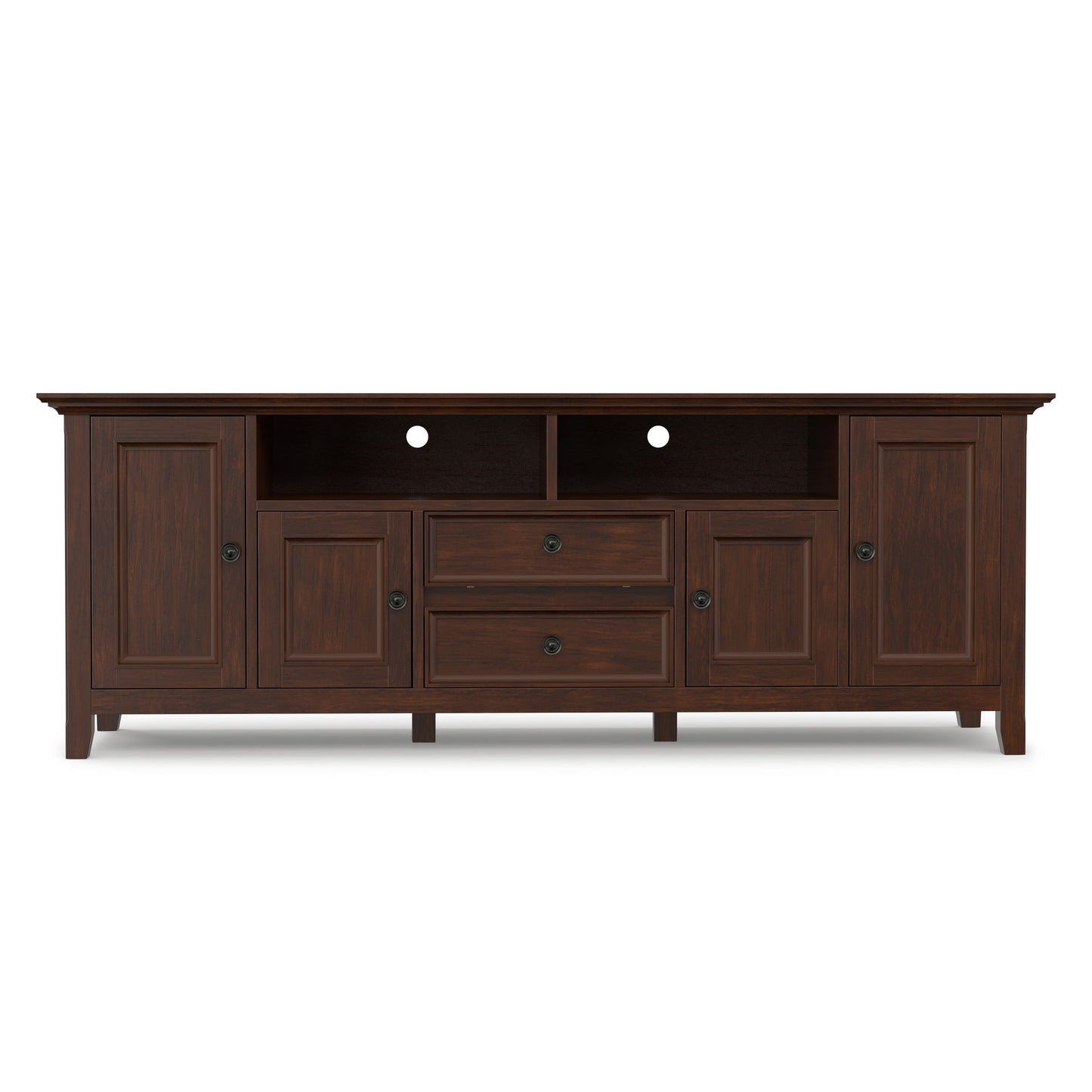 Russet Brown | Amherst 72 inch Wide TV Media Stand