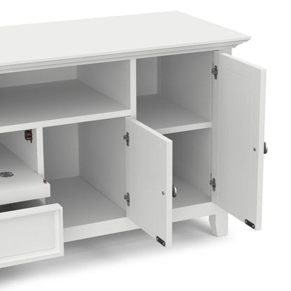 White | Amherst 72 inch Wide TV Media Stand